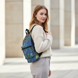 Iridescent Geometric Sling Bag - Prism Festival Pack - Dipaliz - Cross Body Bags