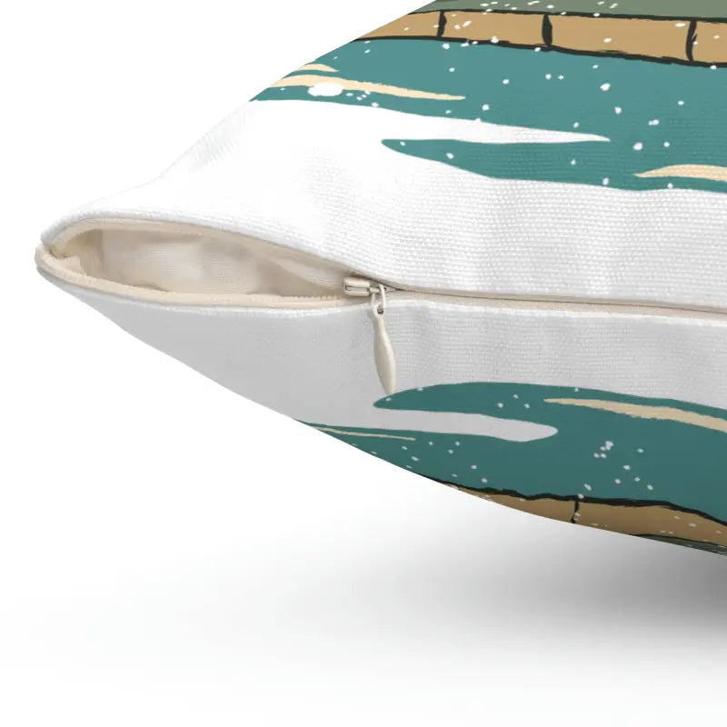 Polyester Square Pillow - Tropical Comfort | Dipaliz - Throw Pillows