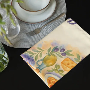 Cloth Napkin Set Italian Clutter Core Style Dipaliz - Napkins