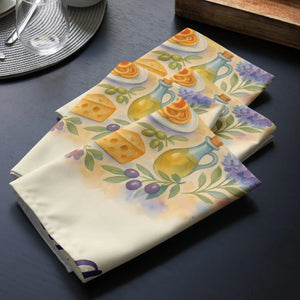 Vibrant Italian Clutter Core Cloth Napkin Set - Dipaliz - Napkins