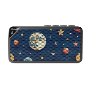Jabba Bluetooth Speaker - Cosmic Sound Quality Starry Night Vibe - Dipaliz - 4.25’’ x 2.25’’ / Black - Accessories