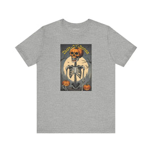 Jack o Bones Unisex Jersey Tee Halloween Cotton - Dipaliz - T-shirts