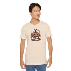 Soft Halloween Unisex Jersey Short Sleeve - Jack o Lantern - Dipaliz - T-shirts