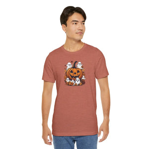 Soft Halloween Unisex Jersey Short Sleeve - Jack o Lantern - Dipaliz - T-shirts