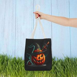 Spooky Jack o Lantern Tote - Halloween Aop Bag - Dipaliz - Bags