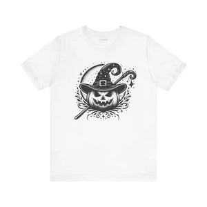 Jack o Lantern Jersey Short Sleeve Tee - Halloween Style - Dipaliz - T-shirts