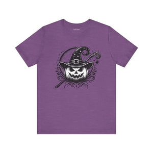 Jack o Lantern Jersey Short Sleeve Tee - Halloween Style - Dipaliz - T-shirts