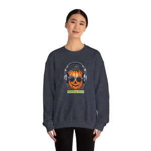 Cozy Jack o Lantern Headphone Sweatshirt Halloween - Dipaliz - Sweatshirts