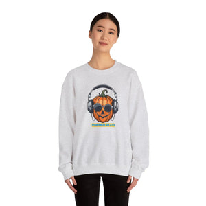 Cozy Jack o Lantern Headphone Sweatshirt Halloween - Dipaliz - Sweatshirts