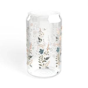 Festive Jack o Lantern Tempered Sipper Glass - 16oz Clear - Dipaliz - Tumblers