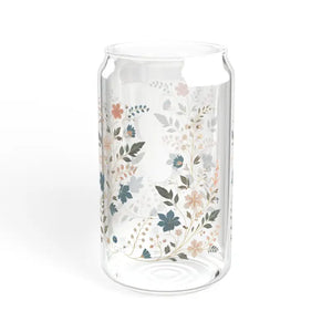 Jack o Lantern 16oz Clear Tempered Sipper Glass Halloween - Dipaliz - Tumblers