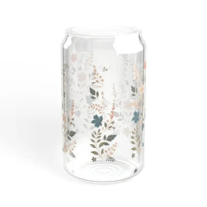 Jack o Lantern 16oz Clear Tempered Sipper Glass Halloween - Dipaliz - Tumblers