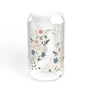 Jack o Lantern 16oz Clear Tempered Sipper Glass Halloween - Dipaliz - Tumblers