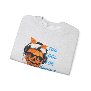 Spooky Jack o Lantern Heavy Blend Crewneck Sweatshirt - Dipaliz - Sweatshirts