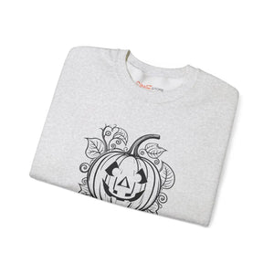 Cozy Jack’s Grin Heavy Blend Crewneck Sweatshirt - Dipaliz - Sweatshirts