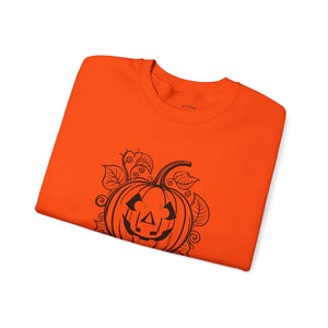 Cozy Jack’s Grin Heavy Blend Crewneck Sweatshirt - Dipaliz - Sweatshirts