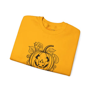 Cozy Jack’s Grin Heavy Blend Crewneck Sweatshirt - Dipaliz - Sweatshirts