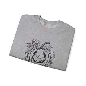 Cozy Jack’s Grin Heavy Blend Crewneck Sweatshirt - Dipaliz - Sweatshirts