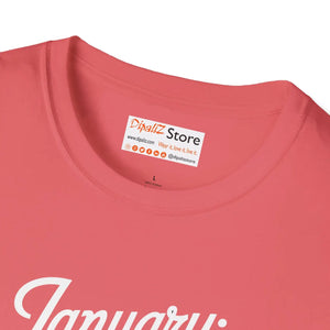 Soft January Resolutions Tee - Ring Spun Cotton - Dipaliz - T-shirts