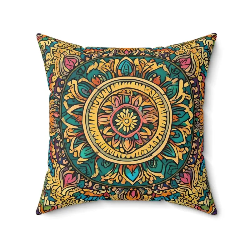 Elevate your Space with Vibrant Indian Pattern Pillow - Home Decor