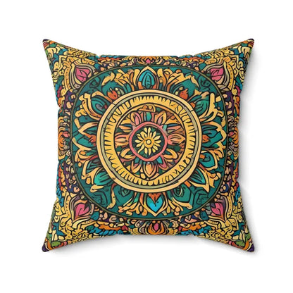 Elevate your Space with Vibrant Indian Pattern Pillow - Home Decor