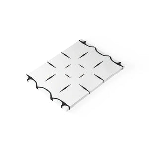 Black Lines Note Pads - Stylish Sticky Notes - Dipaliz