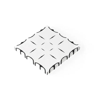 Black Lines Note Pads - Stylish Sticky Notes - Dipaliz