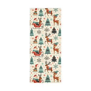 Reindeer Gift Wrap - Vibrant Christmas Design - Dipaliz - 30’’ x 72’’ / Matte - Wrapping Paper
