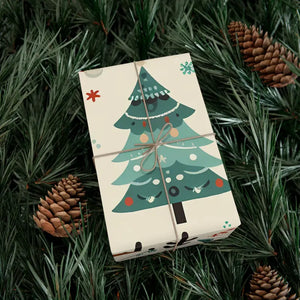 Reindeer Gift Wrap - Vibrant Christmas Design - Dipaliz - Wrapping Paper