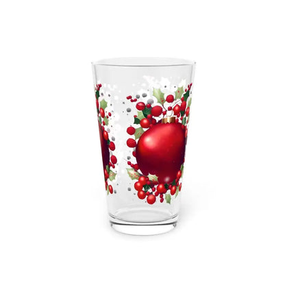 Festive Christmas Pint Glasses: Elevate your Holiday Style - 16oz Mug