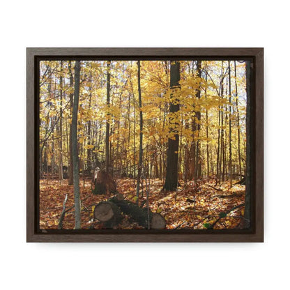 Autumn Vibes: Jazz Up your Woods Gallery Canvas Wraps - 10″ x 8″ / Walnut / Premium (1.25″)