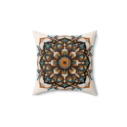 Cozy Up with Mandal Geometric Throw Pillows - 14’’ × Home Decor