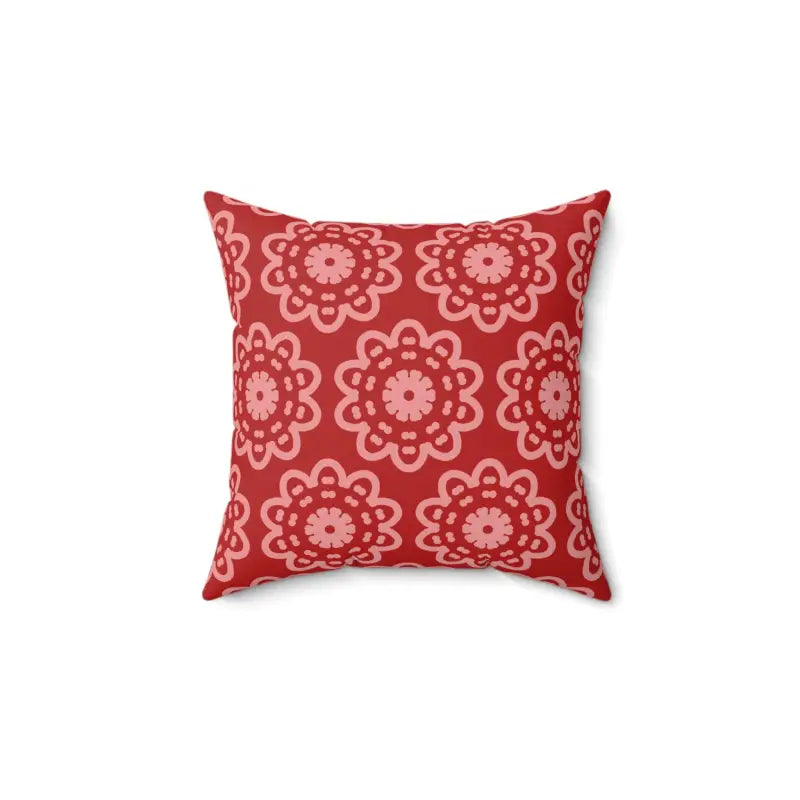 Bloom in Style: Abstract Flower Throw Pillow Sensation - Home Decor