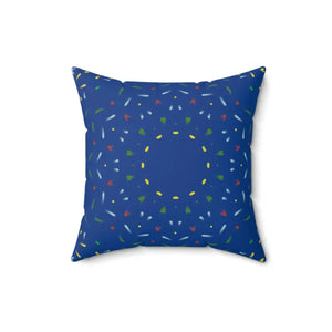 Dipaliz Colorful Pattern Spun Polyester Square Pillow - Instant Chic - Throw Pillows