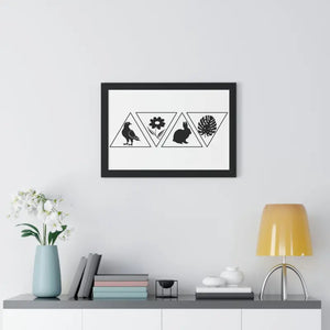 Framed Horizontal Poster - Fashion Wall Art - Dipaliz - Posters Prints & Visual Artwork