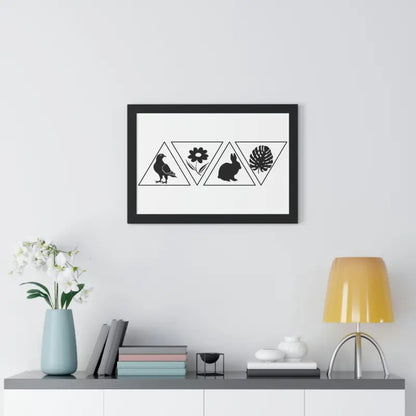 Transform your Space with a Dipaliz Framed Horizontal Poster