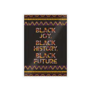 Juneteenth Gloss Posters - Black Joy High-gloss Paper Art - Dipaliz - 23.4’’ x 33.1’’ (vertical) / Glossy - Prints &