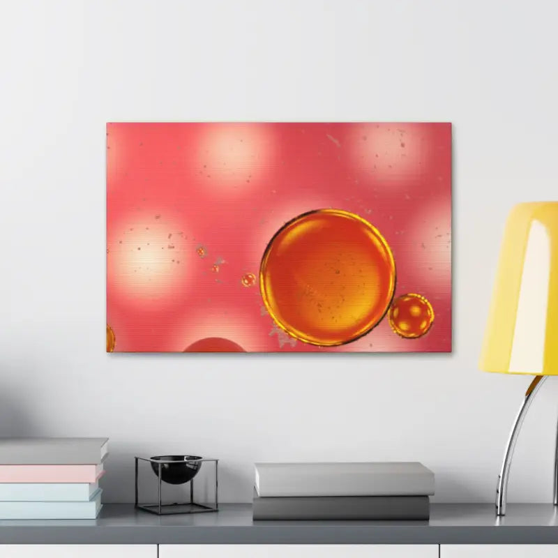 Radiant Red Canvas Art: Elevate your Decor with Style