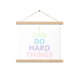 Creative Poster Wall Hanger Set Matte Wood Style Dipaliz - 14″×14″ - Posters Prints & Visual Artwork