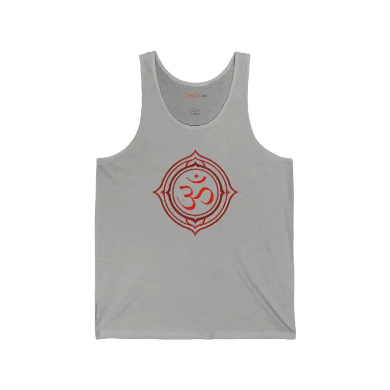 Elevate your Look with the Aum Serenity Unisex Jersey Tank - Xs / Athletic Heather Top