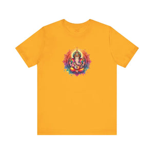 Soft Cotton Ganesha Tee - Jersey Short Sleeve - Dipaliz - T-shirts