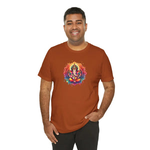 Soft Cotton Ganesha Tee - Jersey Short Sleeve - Dipaliz - T-shirts