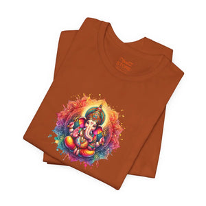 Soft Cotton Ganesha Tee - Jersey Short Sleeve - Dipaliz - T-shirts