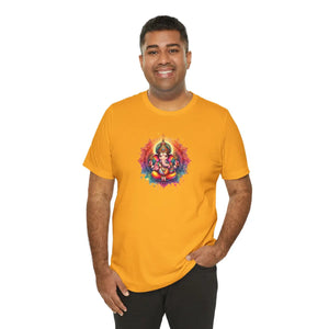 Soft Cotton Ganesha Tee - Jersey Short Sleeve - Dipaliz - T-shirts