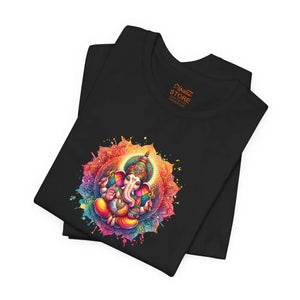 Soft Cotton Ganesha Tee - Jersey Short Sleeve - Dipaliz - T-shirts