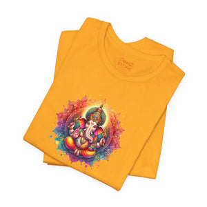 Soft Cotton Ganesha Tee - Jersey Short Sleeve - Dipaliz - T-shirts