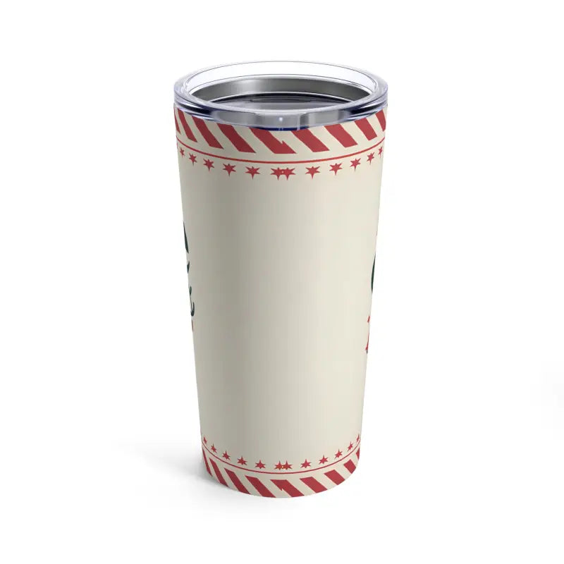 Holiday Cheer with Jingle All the Way Stainless Steel Tumbler 20oz - Tumblers