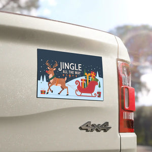 Christmas Car Magnets - Jingle All the Way Holiday Decor - Dipaliz - Home