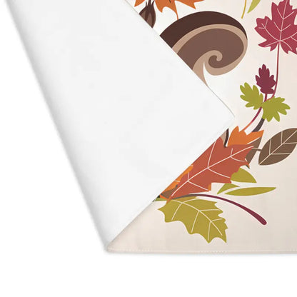 Jolly Fall Vibes with Acorn Nut Placemats - 18’’ × 14’’ Home Decor