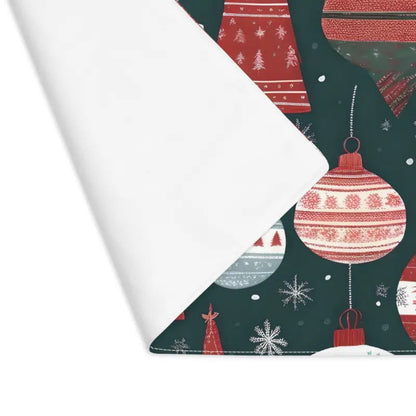 Jolly Holly Placemats: Elevate your Christmas Table Style - 18’’ × 14’’ Home Decor